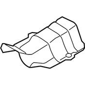 Audi VW Exhaust Heat Shield - Genuine Audi VW 5Q0825506D
