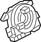 Volkswagen Air Bag Clockspring - Genuine VW 5Q0953569C