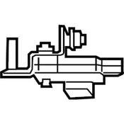 Audi VW Battery Cable Terminal End - Genuine Audi VW 5WA915135A