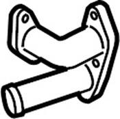 Audi VW Secondary Air Injection Pump Adapter - Genuine VW Audi 022131119B