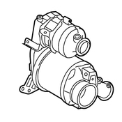 Audi VW Diesel Particulate Filter - Genuine Audi VW 04L131670GX