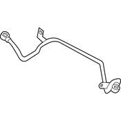 Audi VW Turbocharger Oil Line - Genuine VW Audi 06A145778Q