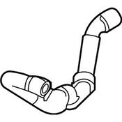 Volkswagen Radiator Coolant Hose - Genuine VW 1EA121449D