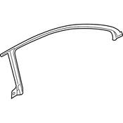 VW Roof Panel Weatherstrip - Genuine VW 3C8854545L