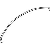 VW Roof Molding - Genuine VW 3C8854702C3Q7