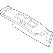 Volkswagen Deck Lid Trim - Genuine VW 3C8867605K8W4