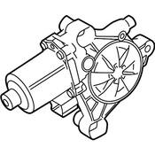 Audi VW Power Window Motor - Genuine Audi VW 4K0959811A