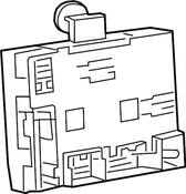 Audi VW Door Control Module - Genuine Audi VW 4M1959795J