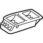 Volkswagen Door Switch Trim Panel - Genuine VW 561867375BZA2