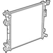 VW Radiator - Genuine VW 7B0121251C