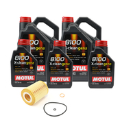 Mercedes Sprinter OM642 Oil Service Kit - Motul 5W40 8100 X-CLEAN