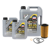 Mercedes OM651 Oil Change Kit - Liqui Moly 5W40 Top Tec 4110