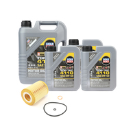 Mercedes Diesel 5W-40 Oil Change Kit - Liqui Moly Top Tec 4110