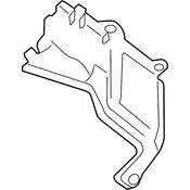 VW Radiator Support Splash Shield - Genuine VW 1C0825245N