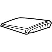 Volkswagen Instrument Panel Cover - Genuine VW 1C0858061F62J