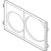 Audi VW Engine Cooling Fan Shroud - Genuine Audi VW 1J0121205BB41