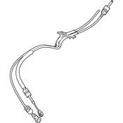 VW Manual Transmission Shift Cable - Genuine VW 1K0711265AQ