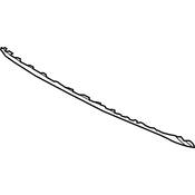 VW Radiator Support Air Deflector - Genuine VW 3CN807532AV3