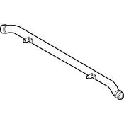 Audi VW Turbocharger Intercooler Pipe - Genuine Audi VW 4M0145941E