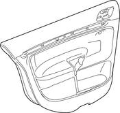 Volkswagen Door Interior Trim Panel - Genuine VW 5C6867211AEAHA
