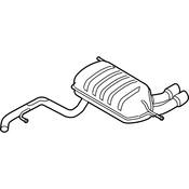 VW Exhaust Resonator - Genuine VW 5N0253609T
