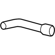 VW Engine Coolant Hose Pipe To Pipe - Genuine VW 7P6121109G