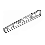 VW Interior Door Handle  - Genuine VW 7P6867102BAOUM