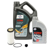VW Oil Change Kit (5W40) - FUCHS KIT-00453