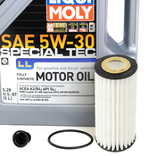 Audi Engine Oil Change Kit - Liqui Moly 06L115562KT31