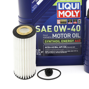 Audi Engine Oil Change Kit - Liqui Moly 06L115562KT86