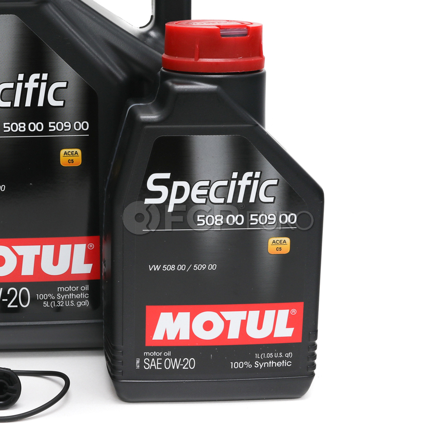 Porsche Engine Oil Change Kit (0W-20) - Motul/Hengst 95BBASEOILKT2