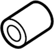 Audi VW Engine Water Pump Dowel Pin - Genuine Audi VW 045115143