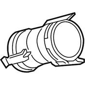 Audi VW Turbocharger Outlet Pipe - Genuine Audi VW 04E145875F