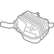 Volkswagen Exhaust Muffler - Genuine VW 2GJ253609A