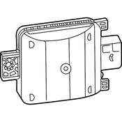 Audi VW Blind Spot Detection System Warning Sensor - Genuine Audi VW 2Q0907686E