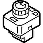 Volkswagen Door Mirror Switch - Genuine VW 3G0959565AICX