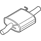 Volkswagen Exhaust Muffler - Genuine VW 3QF253409F