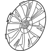 VW Wheel Cover - Genuine VW 5C0601147AQLV
