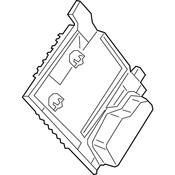 Audi VW Active Suspension Control Module Bracket - Genuine VW Audi 5G0907324