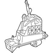 VW DSG Trans Shift Lever Assembly - Genuine VW 5K1713025EC