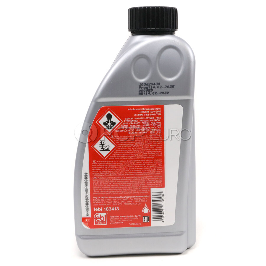 Automatic Transmission Fluid (1 Liter) - Febi-Bilstein 183413