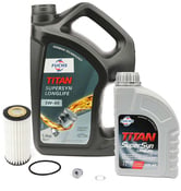 VW Oil Change Kit (5W40) - FUCHS KIT-01227