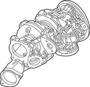 VW Turbocharger Assembly - Genuine VW 05E145702A