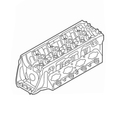 Audi VW Engine Cylinder Head Assembly - Genuine Audi VW 06K103063CL