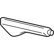 VW Parking Brake Lever Cover - Genuine VW 1K0711461C82V