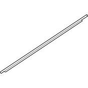 Volkswagen Door Window Belt Weather Strip - Genuine VW 3C8837475F3Q7