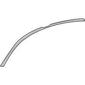 Volkswagen Roof Molding - Genuine VW 3G8854544D