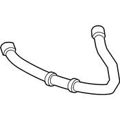 Volkswagen Radiator Coolant Hose - Genuine VW 3Q0122051N