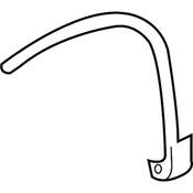 VW Wheel Arch Molding - Genuine VW 5N0853717N9B9