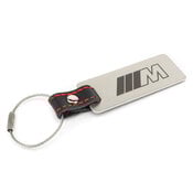 BMW M Carbon Fiber Keychain - Genuine BMW 82125B4FE92